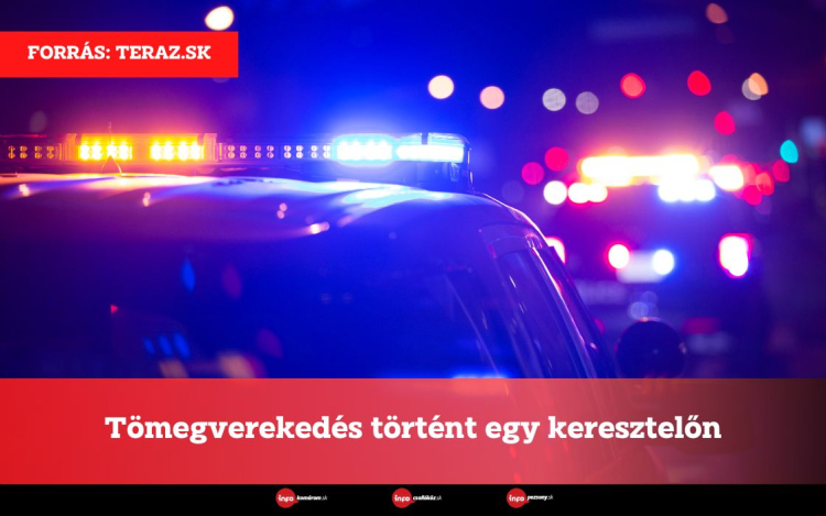 Tömegverekedés történt egy keresztelőn