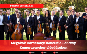 Meghívó: Karácsonyi koncert a Beliczay Kamarazenekar előadásában