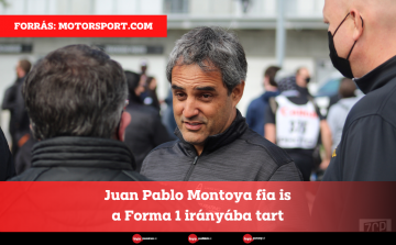 Juan Pablo Montoya fia is a Forma 1 irányába tart