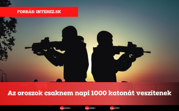 Az oroszok csaknem napi 1000 katonát vesztenek