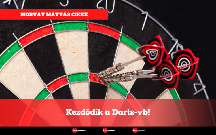 Kezdődik a Darts-vb!