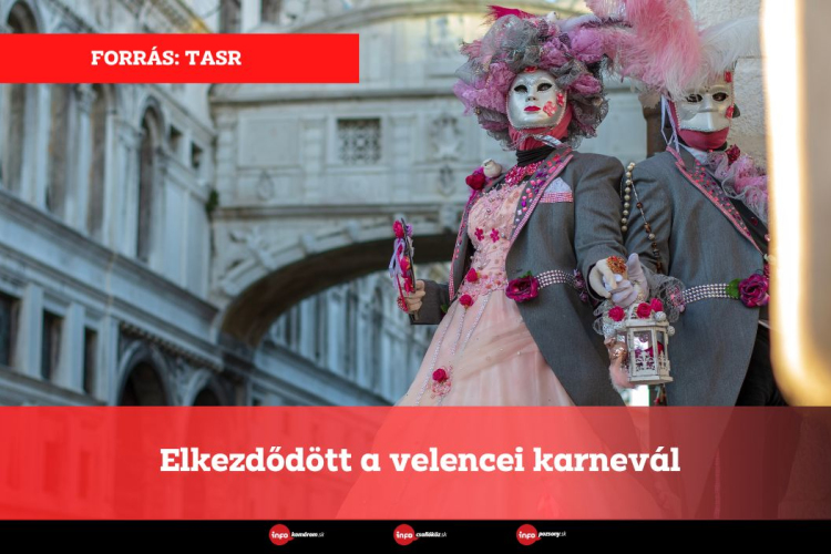 Elkezdődött a velencei karnevál