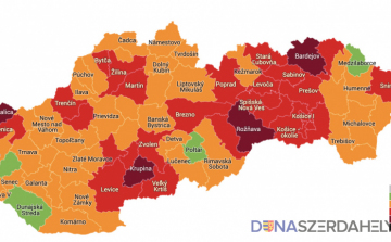 A Dunaszerdahelyi, egyedüli magyarlakta járásként maradt zöld besorolású