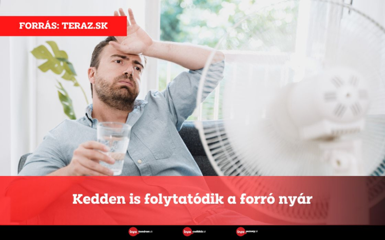 Kedden is folytatódik a forró nyár