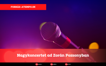 Nagykoncertet ad Zorán Pozsonyban