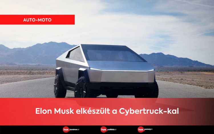 Elon Musk elkészült a Cybertruck-kal