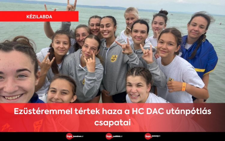 Ezüstéremmel tértek haza a HC DAC utánpótlás csapatai