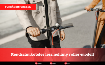 Rendszámköteles lesz néhány roller-modell