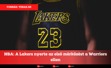 NBA: A Lakers nyerte az első mérkőzést a Warriors ellen