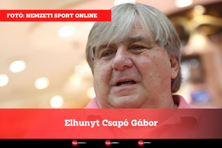 Elhunyt Csapó Gábor