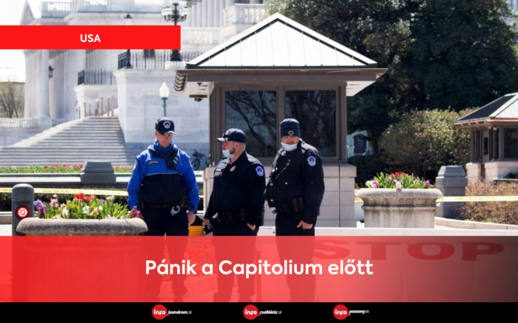 Pánik a Capitolium előtt