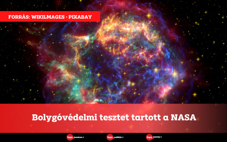 Bolygóvédelmi tesztet tartott a NASA