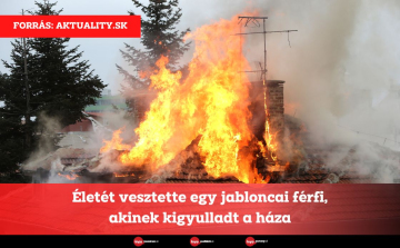 Életét vesztette egy jabloncai férfi, akinek kigyulladt a háza