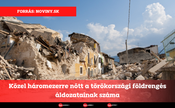 Közel háromezerre nőtt a törökországi földrengés áldozatainak száma