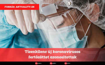 Tizenkilenc új koronavírusos fertőzöttet azonosítottak