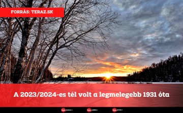 A 2023/2024-es tél volt a legmelegebb 1931 óta