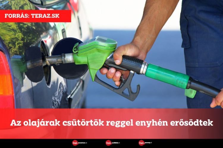 Az olajárak csütörtök reggel enyhén erősödtek