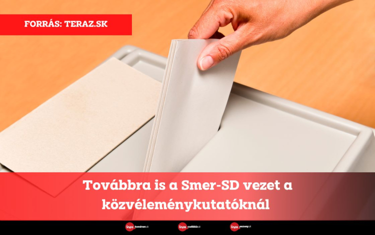 Továbbra is a Smer vezet a közvéleménykutatóknál 