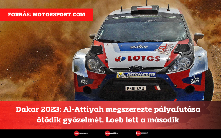 Dakar 2023: Al-Attiyah megszerezte pályafutása ötödik győzelmét, Loeb lett a második