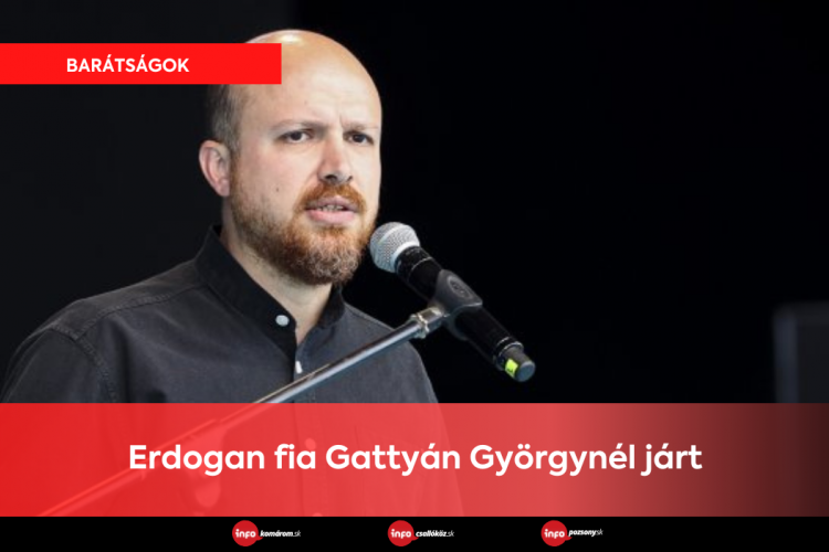 Erdogan fia Gattyán Györgynél járt