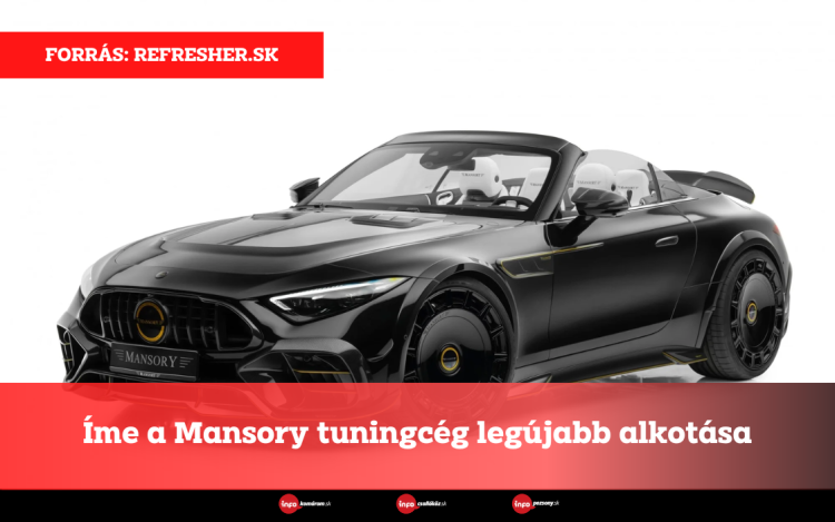 Íme a Mansory tuningcég legújabb alkotása