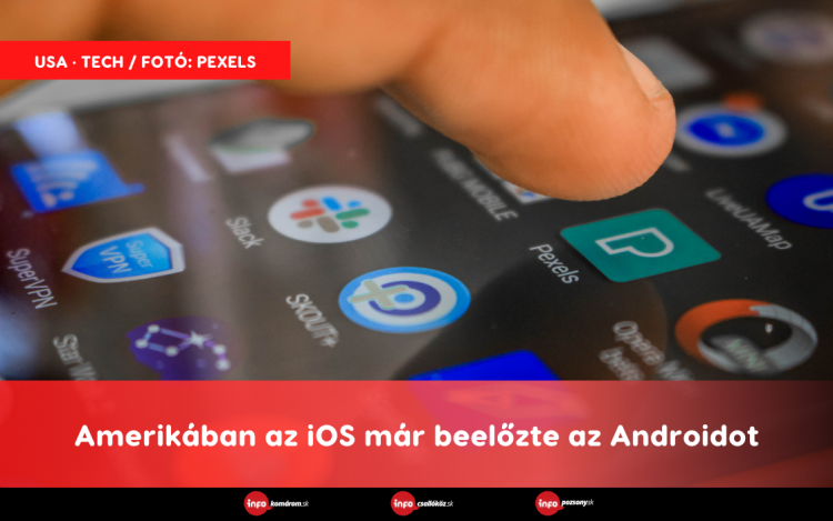 Amerikában az iOS már beelőzte az Androidot