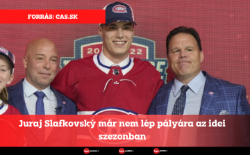 Juraj Slafkovský már nem lép pályára az idei szezonban