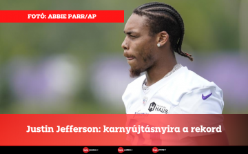 Justin Jefferson: karnyújtásnyira a rekord