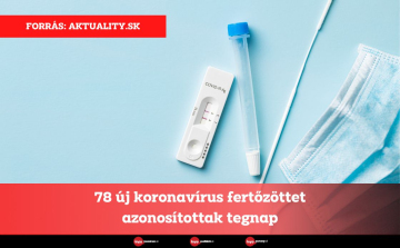 78 új koronavírus fertőzöttet azonosítottak tegnap