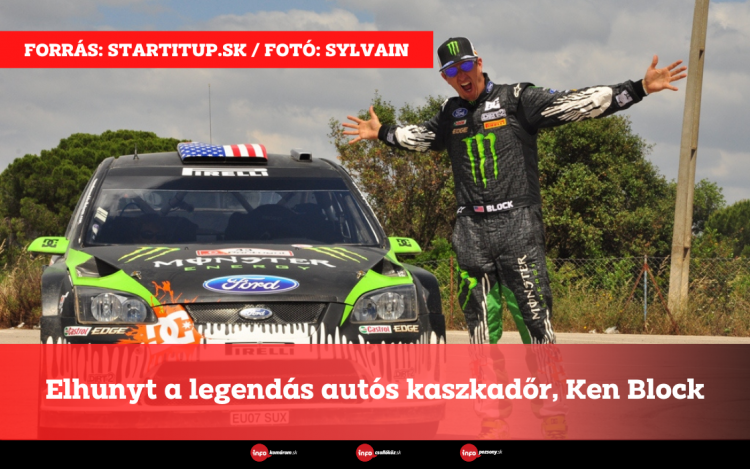 Elhunyt a legendás autós kaszkadőr, Ken Block