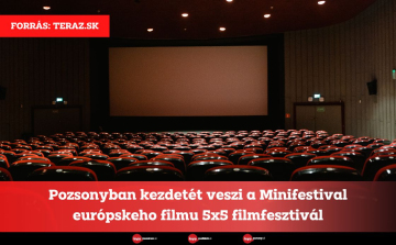 Pozsonyban kezdetét veszi a Minifestival európskeho filmu 5x5 filmfesztivál