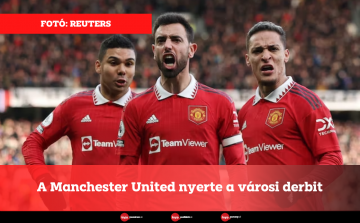 A Manchester United nyerte a városi derbit