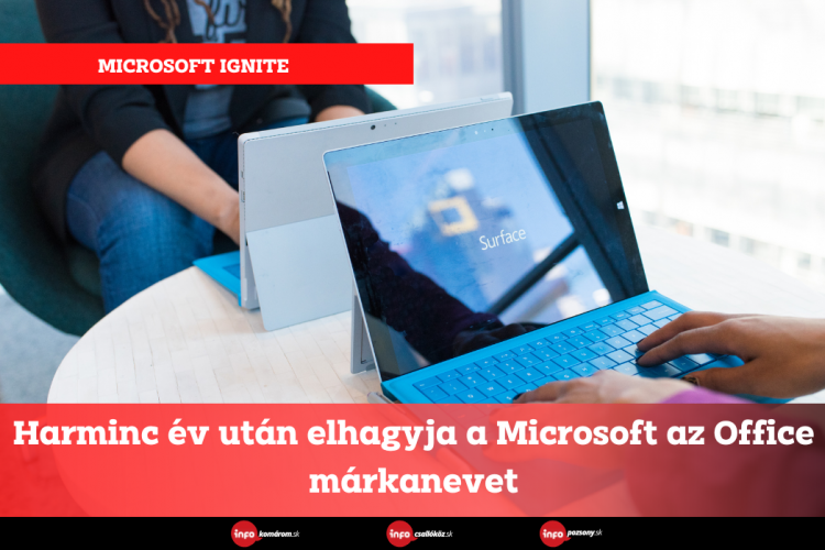 Harminc év után elhagyja a Microsoft az Office márkanevet