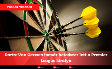 Darts: Van Gerwen immár hetedszer lett a Premier League királya