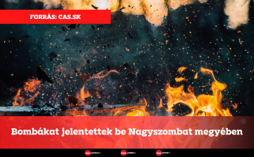 Bombákat jelentettek be Nagyszombat megyében