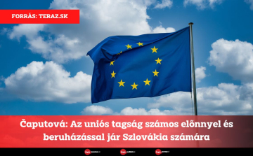 Čaputová: Az uniós tagság számos előnnyel és beruházással jár Szlovákia számára