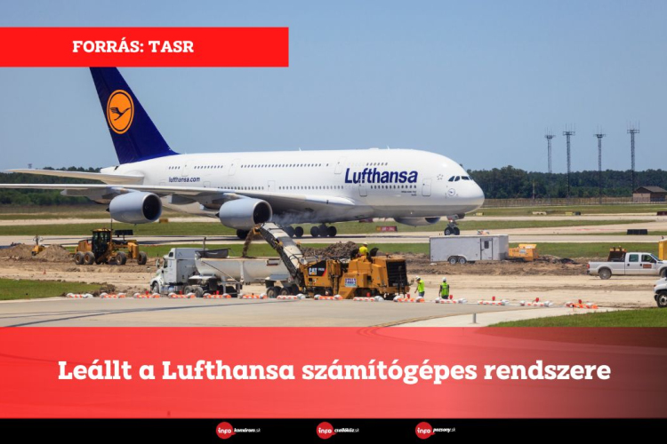 Leállt a Lufthansa számítógépes rendszere