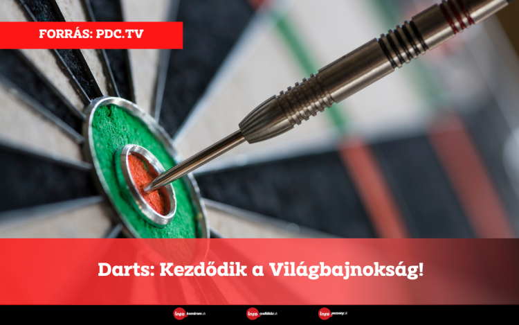 Darts: Kezdődik a Világbajnokság!