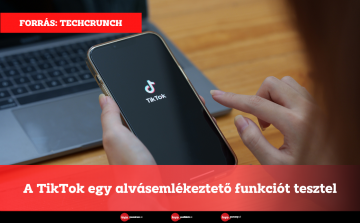 A TikTok egy alvásemlékeztető funkciót tesztel