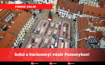 Indul a karácsonyi vásár Pozsonyban! 