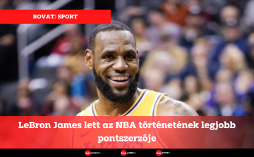 LeBron James lett az NBA történetének legjobb pontszerzője