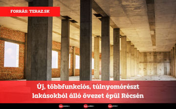 Új, többfunkciós, túlnyomórészt lakásokból álló övezet épül Récsén