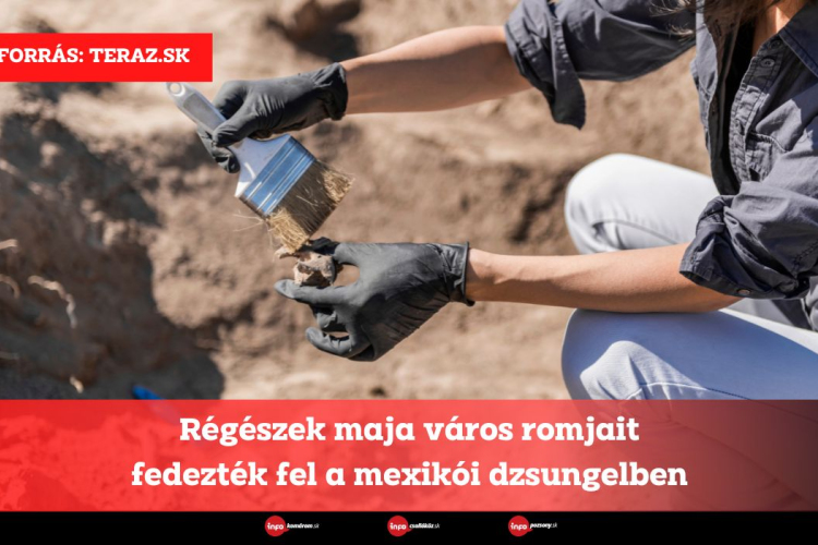 Régészek maja város romjait fedezték fel a mexikói dzsungelben