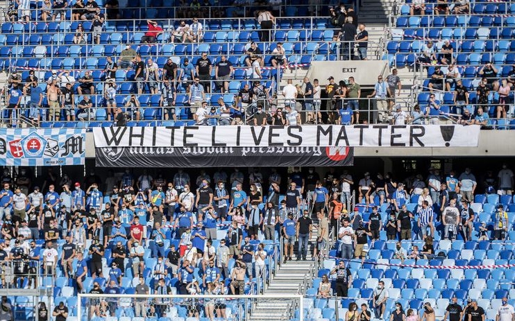 A Slovan szurkolótábora újfent maradandót alkotott