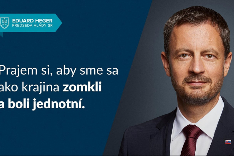 Eduard Heger: Azt kívánom, hogy zárjunk össze és az ország legyen egységes 2022-ben