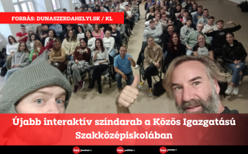 Újabb interaktív színdarab a Közös Igazgatású Szakközépiskolában