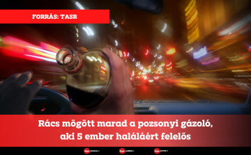 Rács mögött marad a pozsonyi gázoló, aki 5 ember haláláért felelős