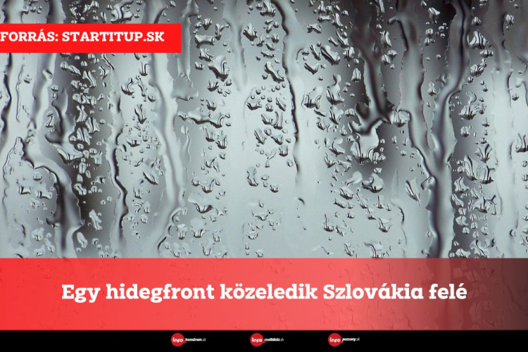 Egy hidegfront közeledik Szlovákia felé