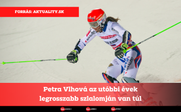 Petra Vlhová az utóbbi évek legrosszabb szlalomján van túl 