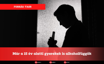 Már a 15 év alatti gyerekek is alkoholfüggők